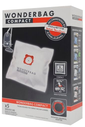 Set 5 saci de aspirator Rowenta Wonderbag Compact WB305140 [2]