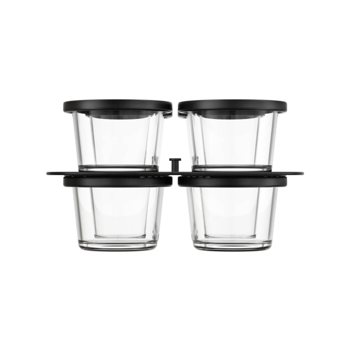 Set 8 borcane Tefal Easy Fry Silence XA1140E2, compatibile cu friteuzele cu aer cald Tefal Easy Fry Silence de 5 L, sticla, capace incluse, compatibi [3]