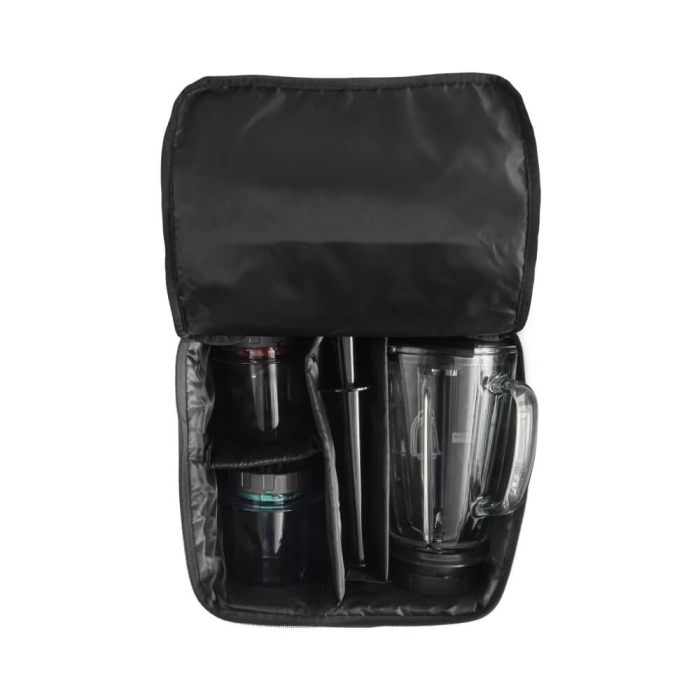 Set accesorii 5-in-1 pentru robot de bucatarie Tefal I-Coach Mix & Drink XF650038, zdrobire gheata, preparare smoothie, tocare si macinare [2]