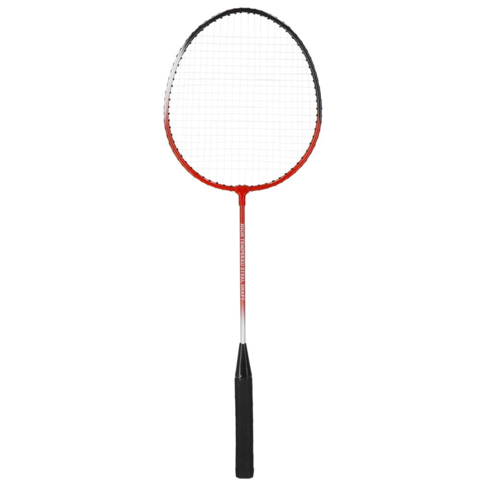 Set badminton 9 piese, 2 rachete metalice, 6 fluturasi si husa, 66 cm, multicolor [9]