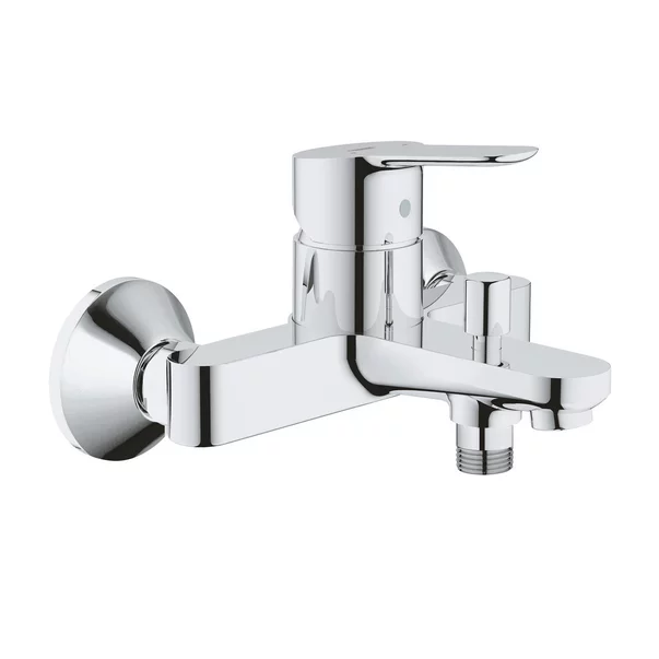 Set baterii lavoar cada Grohe BauEdge si dus cu porter Tempesta crom lucios [4]