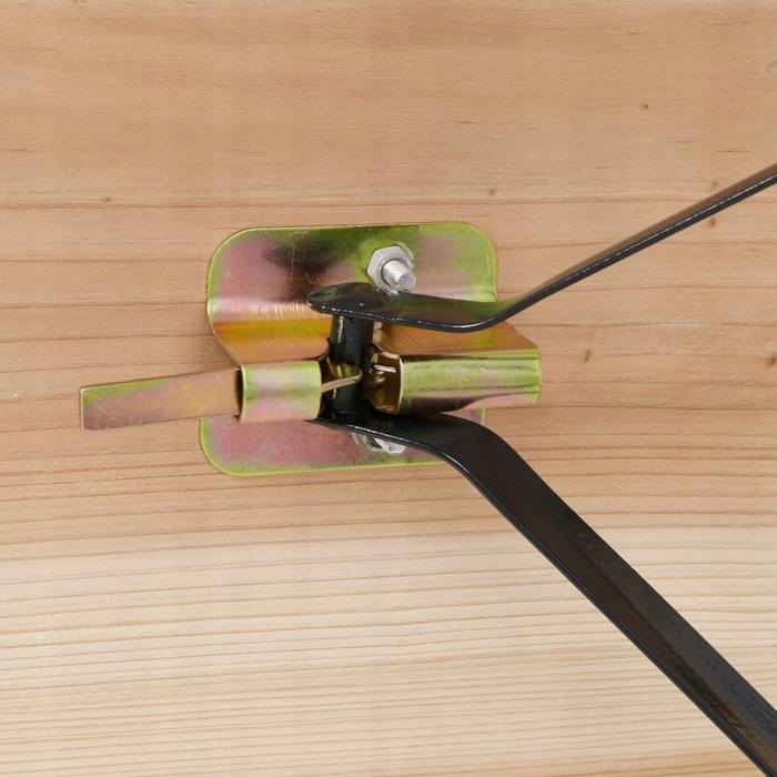 Set berarie din lemn masiv, pliabil, pentru terasa sau gradina, o masa si doua banci, 177x46cm, natur [3]