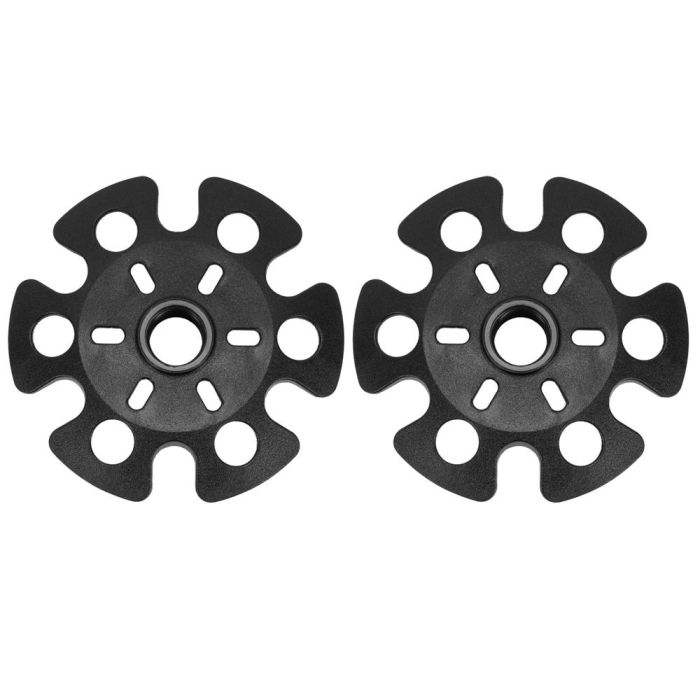 Set bete trekking reglabile 62-135 cm, aluminiu, cu accesorii si husa, negru si verde [18]