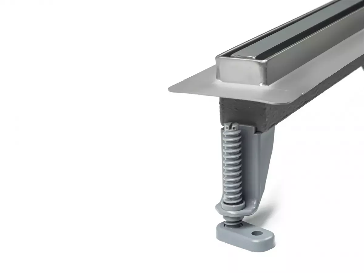 Set complet rigola Besco Virgo Slim, in pardoseala, 700 mm, sita, sifon, otel inoxidabil, crom, OL-70-VS [7]