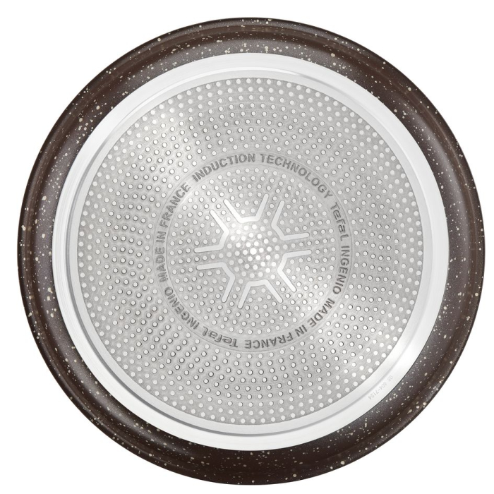 Set de 15 piese Ingenio Extreme L6789102, inductie, maner detasabil, invelis  Mineralia, Tehnologia Thermo-Spot™, tabacco marble [4]