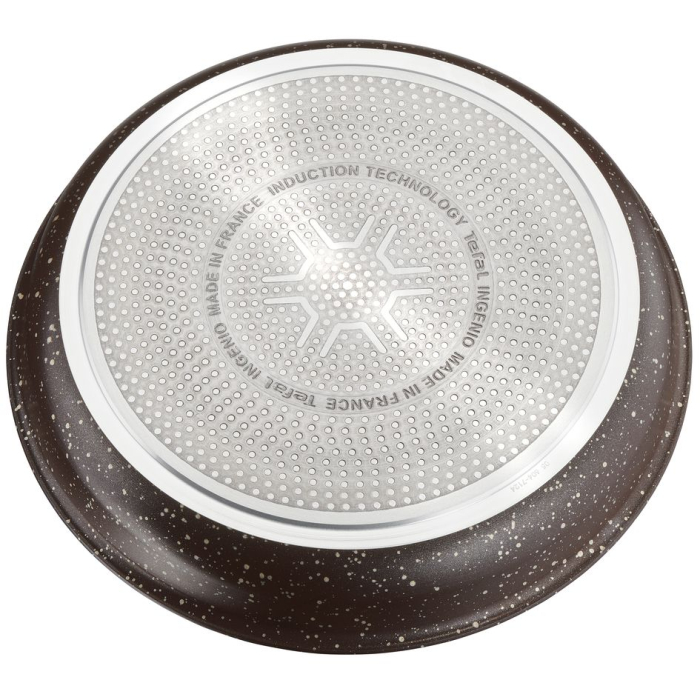 Set de 15 piese Ingenio Extreme L6789102, inductie, maner detasabil, invelis  Mineralia, Tehnologia Thermo-Spot™, tabacco marble [5]