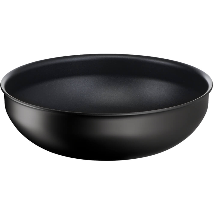 Set de 2 piese Tefal Ingenio Eco Resist L3979302, tigaie wok 26 cm, maner detasabil, indicator Thermo Signal, invelis antiaderent Titanium Anti-Sc [3]
