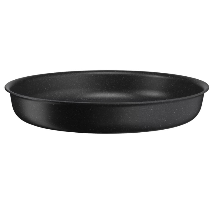 Set de 3 piese Tefal Ingenio Black Stone L3999032, tigaie de 24/28 cm, maner detasabil, invelis antiaderent Mineralia+, indicator Thermo-Signal, c [5]