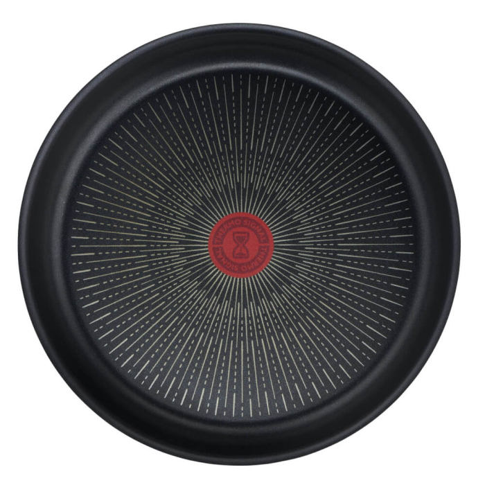 Set de 3 piese Tefal Ingenio Eco Resist L3979102, tigaie de 24/28 cm, maner detasabil, invelis antiaderent Titanium Anti-Scratch, indicator Therm [3]