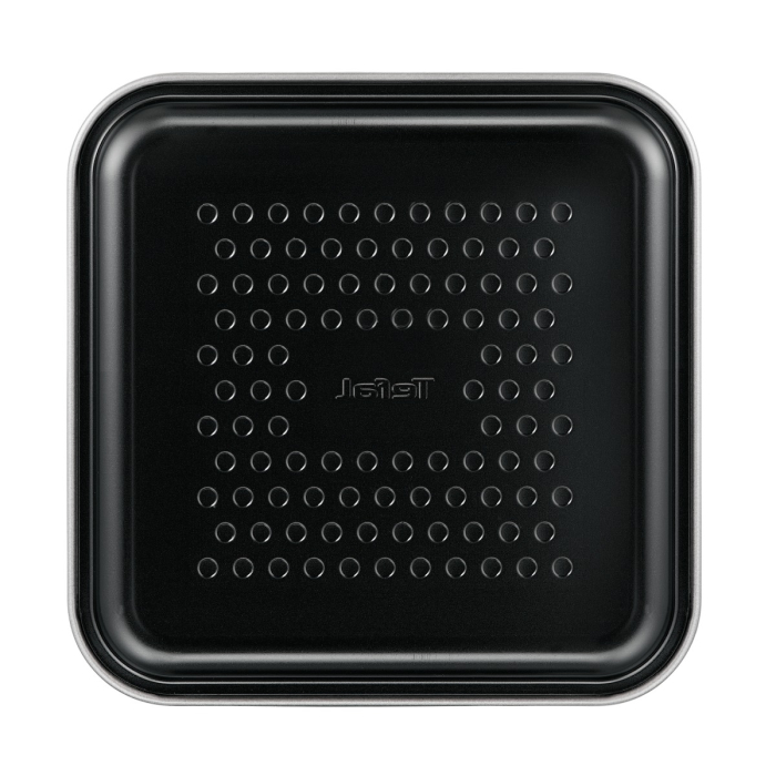 Set de 5 accesorii Tefal Dail'Easy J701S544 pentru friteuza de 4.6 L, invelis antiaderent, otel carbon, tava perforata cu manere, tava si 3 forme, neg [15]