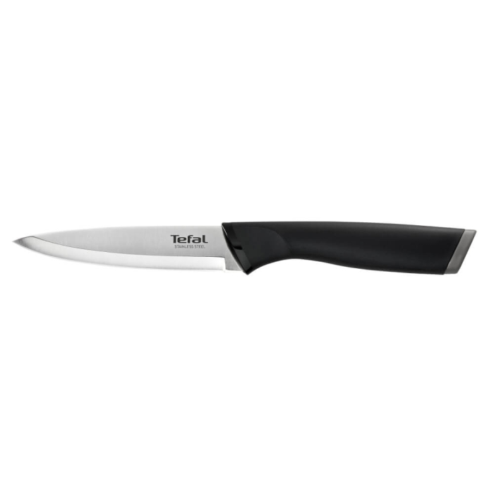 Set de 5 cutite & suport Tefal Comfort Touch K221SA04, maner ergonomic, suport din lemn, argintiu & negru [9]