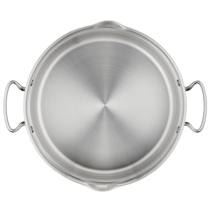 Set de 6 piese Tefal Duetto+ G719S655, oale cu capac de sticla 20 / 24 cm, cratita cu capac de sticla 16 cm, inox, inductie, inox, manere nituite [3]