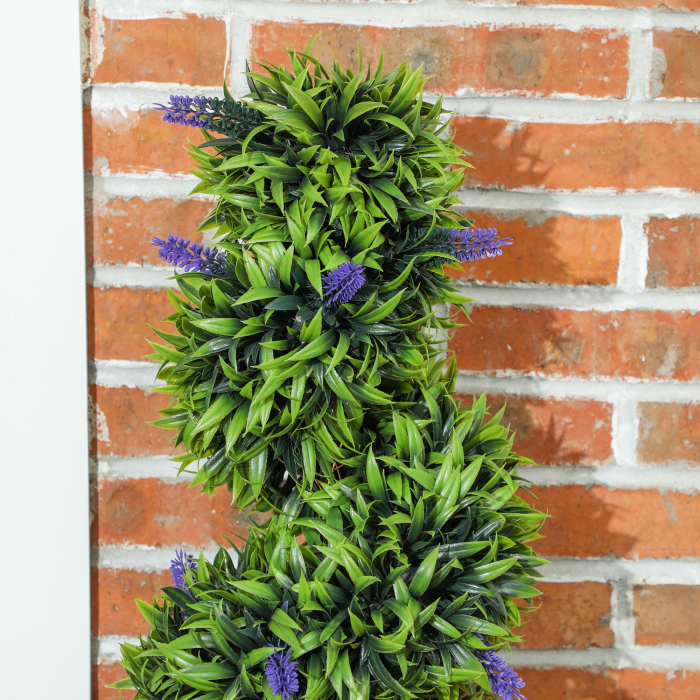  Set de Doua Arbori Artificiali de Lavanda 90cm [8]