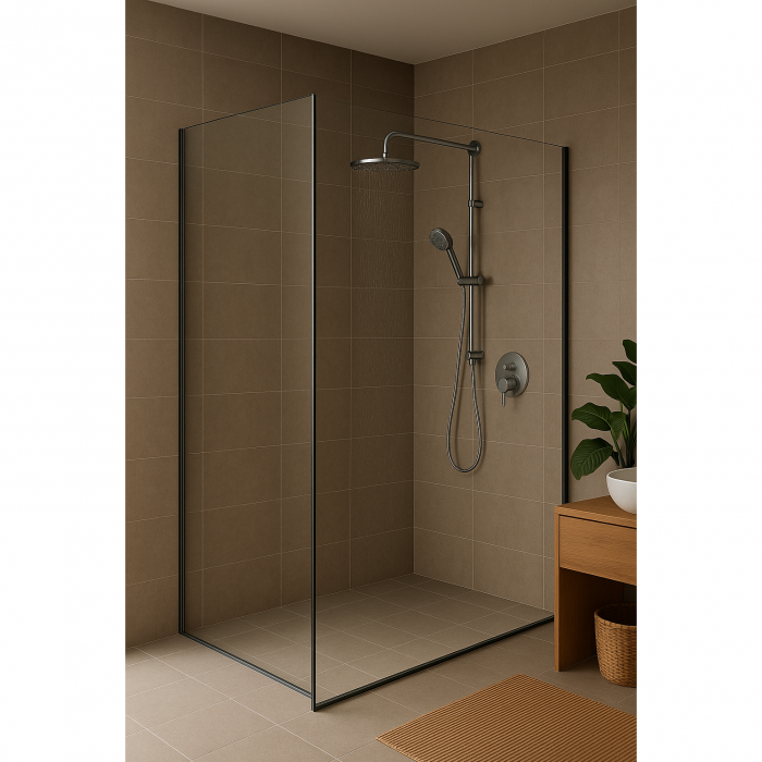 Set de dus incastrat Remer Winner W09S01EC20, sistem cu 7 componente, para cu 3 functii, alama, cromat, 20cm [3]