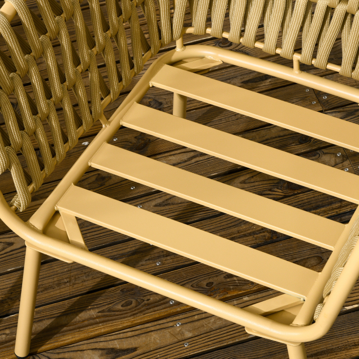  Set de Mobilier de Gradina cu 4 Piese cu Ratan din PE [9]