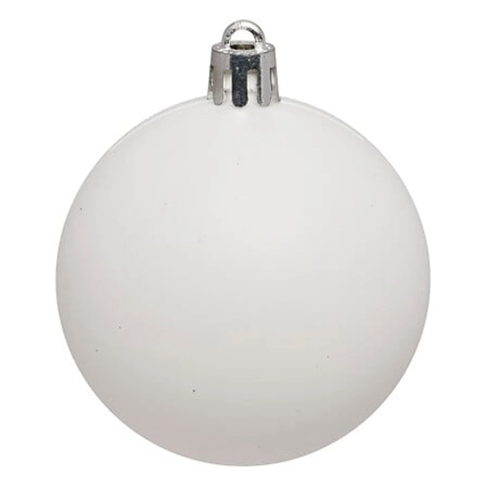 Set decoratiuni Craciun, 44 piese, cu globuri, ghirlanda si varf de brad, albastru si alb [6]