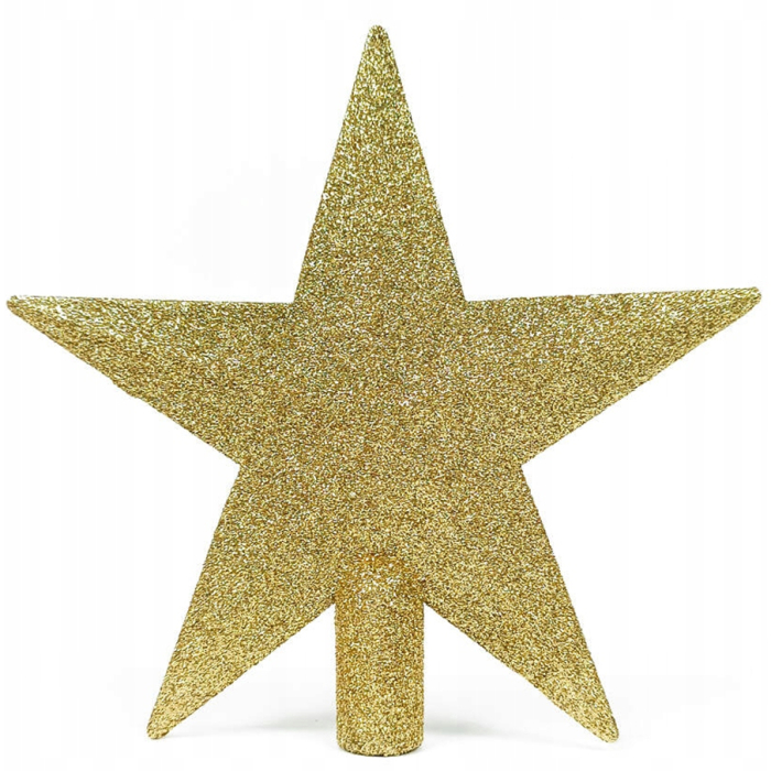 Set decoratiuni Craciun, 44 piese, cu globuri, ghirlanda si varf de brad, albastru si auriu [5]