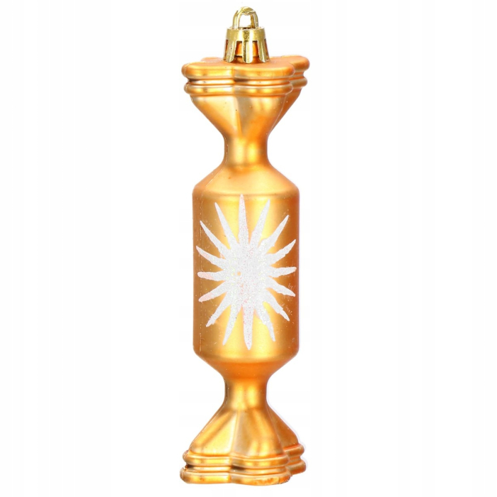 Set globuri si decoratiuni de Craciun, 155 piese, diverse dimensiuni, auriu [3]