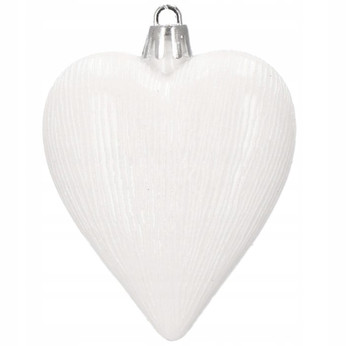 Set globuri si decoratiuni de Craciun, 72 piese, diverse dimensiuni, alb [5]