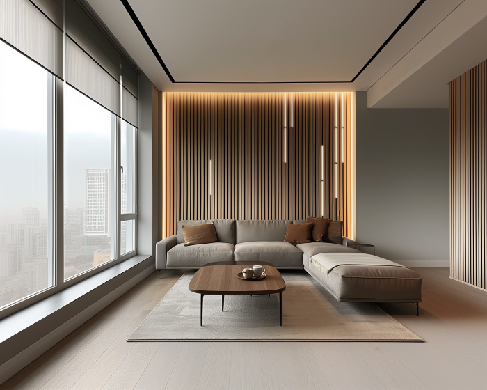 Set iluminare led pentru riflaje MDF, varianta IV, 1 lampa x 2 metri, 520 lm, 5.6W, telecomanda [3]