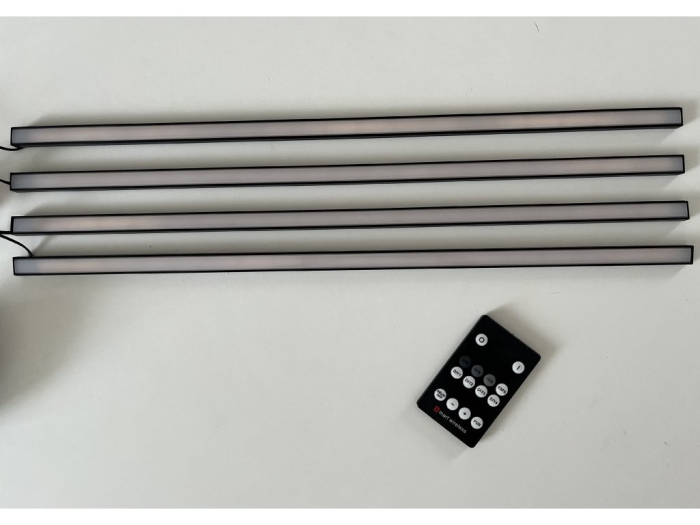 Set iluminare led pentru riflaje MDF, varianta IV, 1 lampa x 2 metri, 520 lm, 5.6W, telecomanda [8]