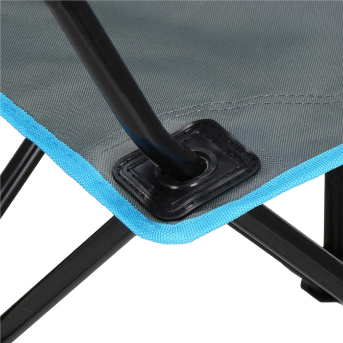 Set masa pliabila cu 2 scaune, structura metalica, husa transport, 47x47x45 cm, gri [10]