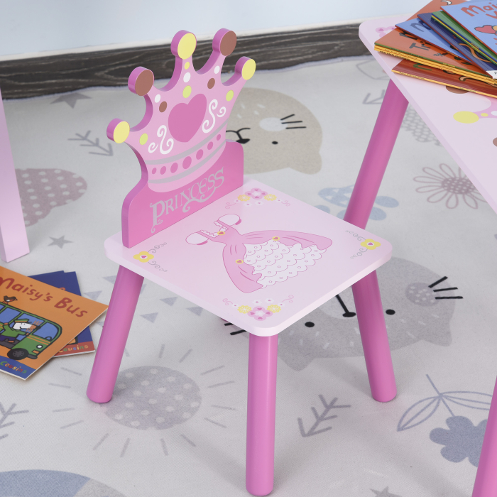  Set Masa si Scaune Copii - Design Printesa, 3-8 Ani [9]