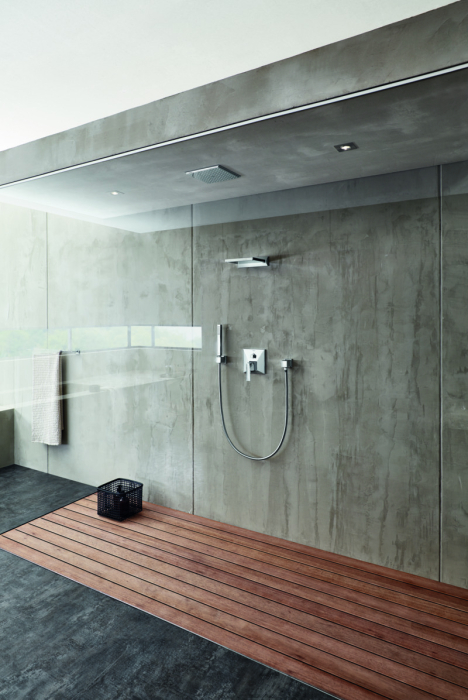Set para de dus Grohe 26886000, Para dus SPA AQUA Cube, diametru 25 mm, montaj universal, racord 1/2'', crom [2]