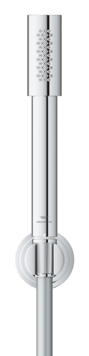 Set para de dus Grohe 26892000, Para dus SPA AQUA, diametru 25 mm, montaj universal, racord 1/2'', crom [2]