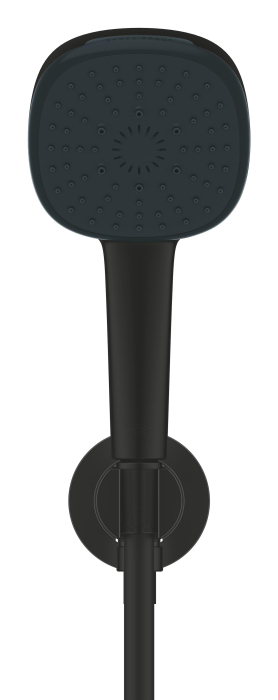 Set para de dus Grohe 269102433, Para dus Tempesta Cube 110, diametru 110 mm, 3 functii, montaj universal, negru [2]