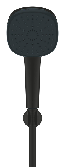 Set para de dus Grohe 275882433, Para dus Tempesta Cube 110, diametru 110 mm, 3 functii, montaj universal, negru [2]