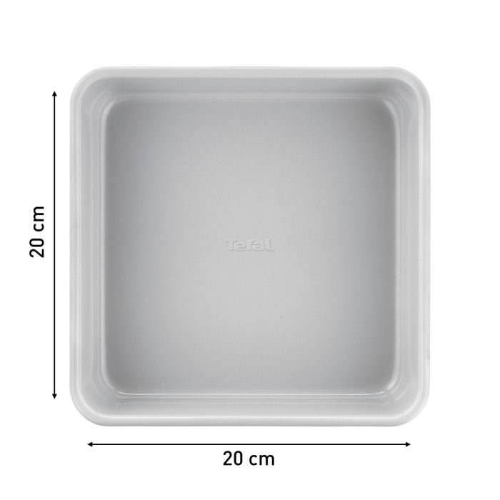 Set pentru copt Tefal Ceramik J175S804, 8 piese, invelis ceramic antiaderent, design stivuibil, verde [3]