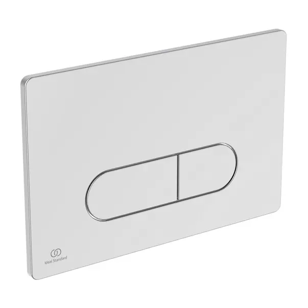 Set rezervor WC Ideal Standard ProSys si clapeta crom plus vas WC Tesi Aquablade cu capac soft close [4]