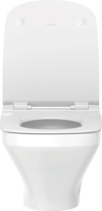 Set vas WC Duravit 45510900A1, DuraStyle, montaj suspendat, tip clatire jet de apa, tip evacuare orizontala, alb [6]