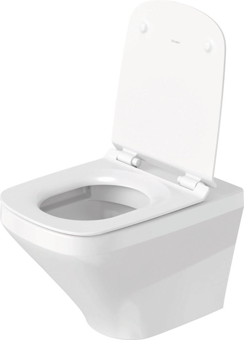 Set vas WC Duravit 45510900A1, DuraStyle, montaj suspendat, tip clatire jet de apa, tip evacuare orizontala, alb [4]
