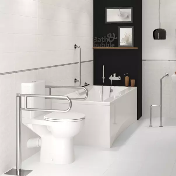 Set vas WC pe pardoseala 579 Cersanit Etiuda rezervor 010 3/5 l alb [4]