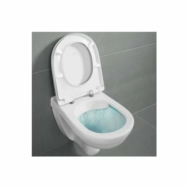 Set vas wc suspendat Compact Villeroy&Boch O.Novo Direct Flush cu capac soft close [2]
