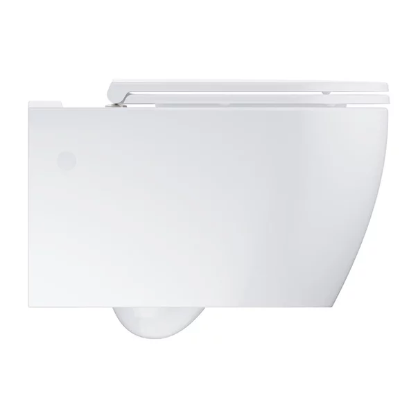 Set vas WC suspendat Grohe Bau Ceramic Rimless alb cu capac, clapeta si rezervor incastrat [8]