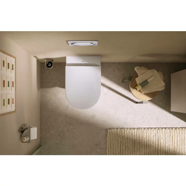 Set vas WC suspendat Hansgrohe GladeLake S AquaChannel Flush cu capac inchidere normala [2]