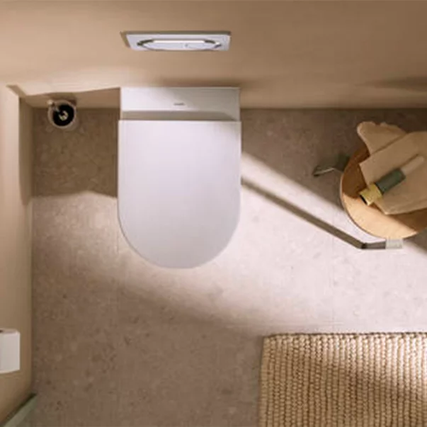 Set vas WC suspendat Hansgrohe GladeLake S AquaChannel Flush cu capac softclose alb lucios [3]