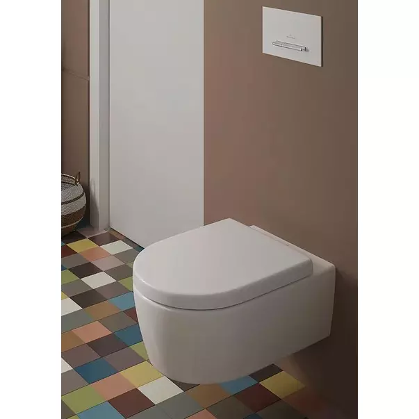 Set vas wc suspendat Villeroy&Boch Avento Direct Flush cu capac soft close [4]