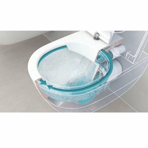 Set vas wc suspendat Villeroy&Boch O.Novo Direct Flush cu capac soft close [2]