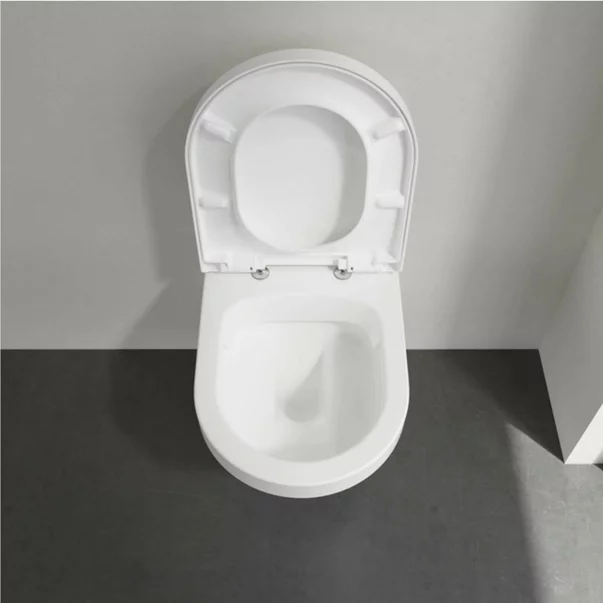 Set vas wc suspendat Villeroy&Boch Omnia Architectura DirectFlush cu capac softclose alb [9]