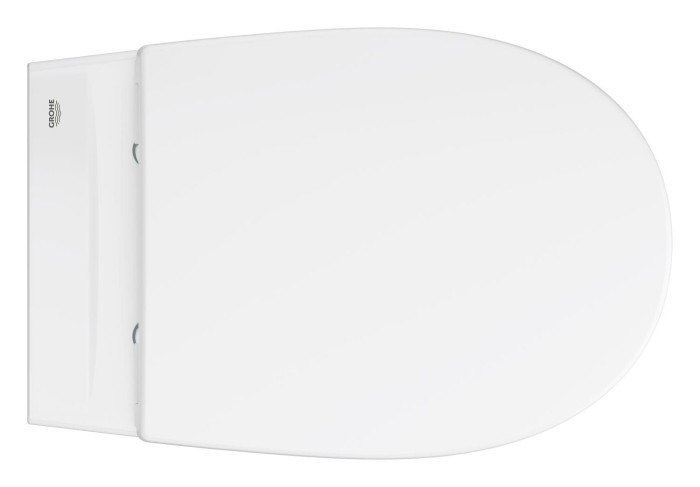 Set WC Grohe 112949SH00, Bau Ceramic, suspendat, Rimless, capac SoftClose, alb [5]