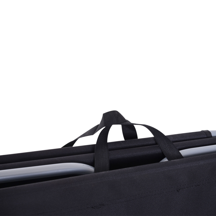  Sezlong pentru Gradina Pliabil din Metal si Tesut Oxford Respirabil [7]