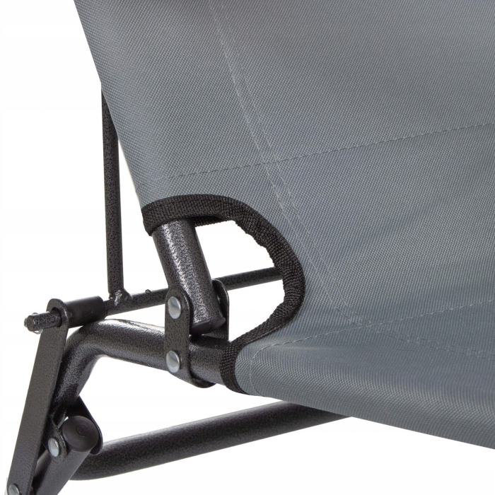Sezlong pliabil GC13, Relax Zero Gravity, 80x60x153cm, Gri [14]