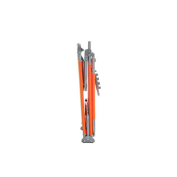 Sezlong pliant  186 x 56 cm, pentru plaja sau gradina, portocaliu, capacitate 110kg [5]
