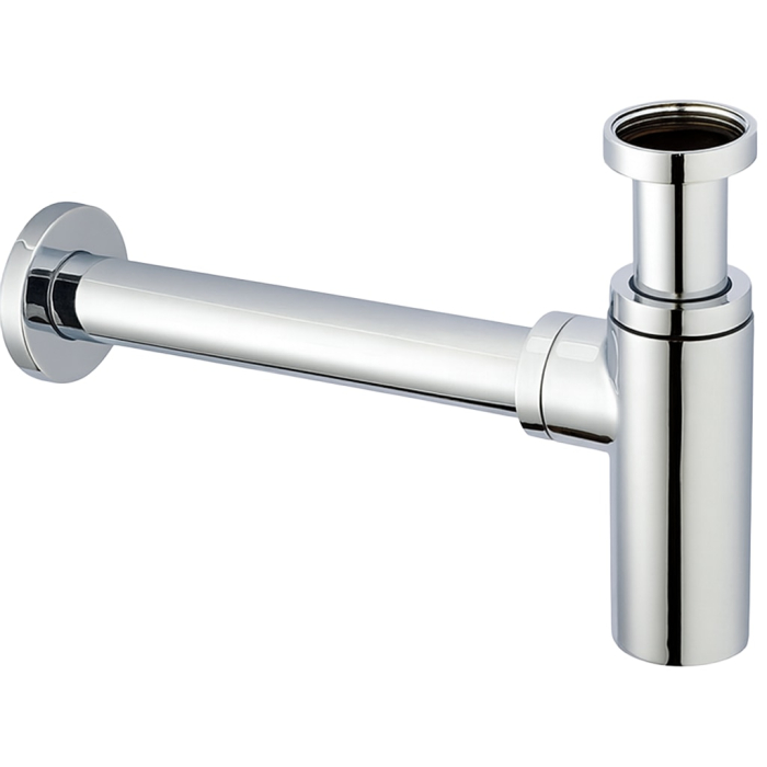 Sifon lavoar Remer Rubinetterie Minutery 958L, design cilindric, diametru 32 mm, G 1 1/4, alama cromata [3]