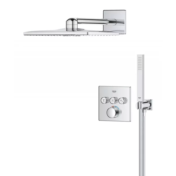 Sistem de dus cu termostat Grohe Grohtherm SmartControl Rainshower SmartActive 310 Cube [3]