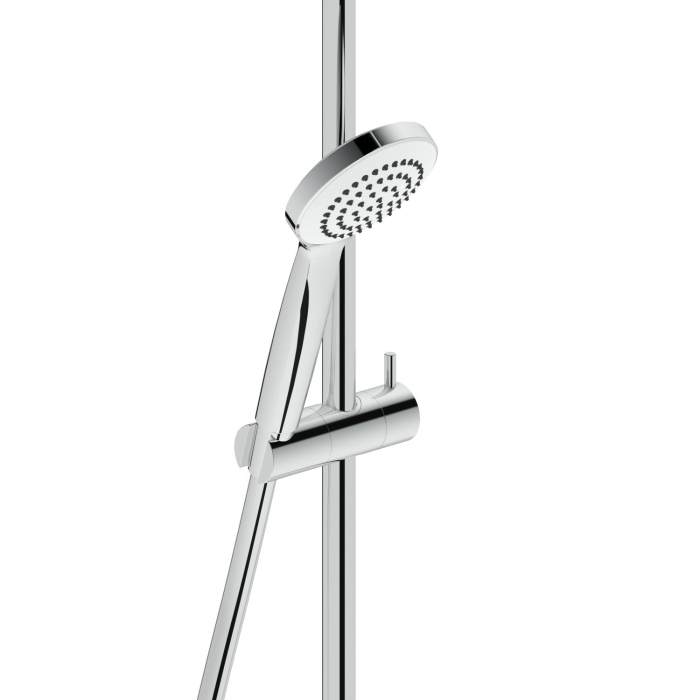 Sistem de dus Duravit B14280008010, dus B.1, tip incastrare aparent, pentru dus, pentru un dus confortabil zilnic, crom [4]